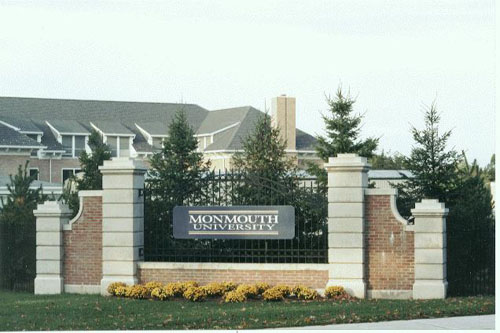 Monmouth University Sign
